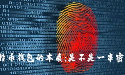 比特币钱包的本质：是不是一串密码？